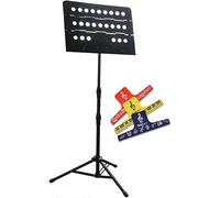 Music Stand, Sheet Music Stand, Dual-Purpose Music Stands Adjustable Height Music Holder Folding Metal Sheet Music Stands for Home Church Concert Book Stand