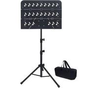 Music Stand, Sheet Music Stand, Durable Music Holder Portable Music Stands Adjustable Height Music Holder Foldable Metal Sheet Music Stands For Church School