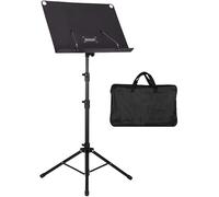 Music Stand, Sheet Music Stand, Music Stands Adjustable Height Music Holder Dual-Purpose Metal Sheet Music Stands with Microphone Stand Portable Book Stand