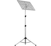 Music Stand, Sheet Music Stand, Music Stands Aluminum Alloy Portable Music Holder Adjustable Height Sheet Music Stands for Violin Guitar Home Book Holder(Silver)