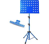 Music Stand, Sheet Music Stand, Music Stands Portable Metal Music Holder 2 in 1 Adjustable Height Sheet Music Stands for School Concert Home Book Stands
