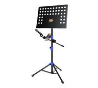 Music Stand, Stable and Reinforced Music Stand, Foldable Music Stand, Height Adjustable (Up to 67 Inches) for Instrument Playing, Band and Choir