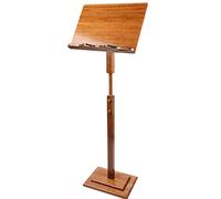 music stand, Two-in-one Dual-use Bamboo Book Stand, Suitable For Various Performance Scenes