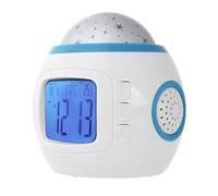 Music Star Sky Projection Alarm Clock with Temperature