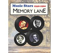 Music Stars (1940-1960) Memory Lane: large print book for dementia patients