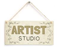 Music Studio Hanging Door Sign, Music Room Decor