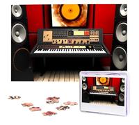 Music Studio Jigsaw Puzzles 1000 Pieces Wooden Puzzle Personalized Photo Puzzle for Adults Picture Puzzle Custom Puzzle Wedding Puzzle for Birthday Valentines Day Anniversary