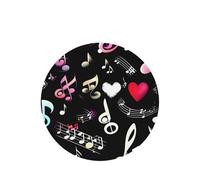 Music Symbols Lovely Printing 10 Pcs Car Air Freshener Hanging Sheets Scented Hanging Sheets With Rope For Home