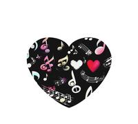 Music Symbols Lovely Printing 10 Pcs Car Air Freshener Hanging Sheets Scented Hanging Sheets With Rope For Home