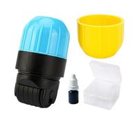 Music Tablature Stamp - Double Head Roller | Portable Composition Tool - Sturdy manual staff printer for music writing and songwriters, beginner-friendly notation aid with ink
