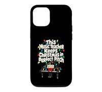 Music Teacher Christmas Perfect Pitch Grand Piano Case for iPhone 12/12 Pro