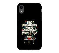 Music Teacher Christmas Perfect Pitch Grand Piano Case for iPhone XR