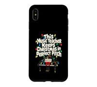 Music Teacher Christmas Perfect Pitch Grand Piano Case for iPhone XS Max