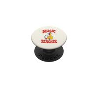 Music Teacher Funny Rubber Chicken PopSockets Adhesive PopGrip