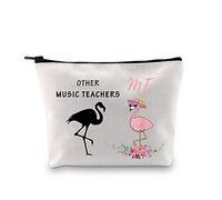 Music Teacher Gifts Music Teacher Canvas Bag Gifts Other Music Teachers Me Makeup Bags Travel Cases Musician Gift (Other Music Teachers Me EU)