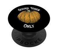 Music Teacher Gourd Vibes Only Funny Halloween Band Class PopSockets Adhesive PopGrip