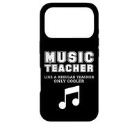 Music Teacher Like A Regular Teacher Only Cooler Funny Joke Case for iPhone 17 Pro