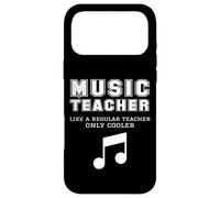 Music Teacher Like A Regular Teacher Only Cooler Funny Joke Case for iPhone 17 Pro Max