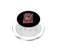Music Teacher Mom Coffee And Recorder Survive PopSockets PopGrip for MagSafe