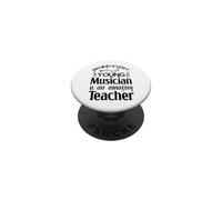 music teacher musicians that love teaching musical students PopSockets Adhesive PopGrip