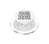 music teacher musicians that love teaching musical students PopSockets PopGrip for MagSafe