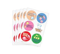 Music Teacher Reward Stickers for Kids,1.5 inch Music Themed Label Supplies for Elementary School Classrooms,6 Design,500 Pcs
