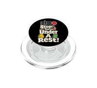 Music Teacher Stop You're Under A Rest Elementary School PopSockets PopGrip for MagSafe