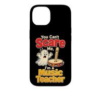 Music Teacher You Can't Scare Me Recorder Halloween Ghost Case for iPhone 14