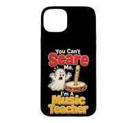 Music Teacher You Can't Scare Me Recorder Halloween Ghost Case for iPhone 15 Plus