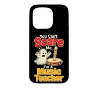 Music Teacher You Can't Scare Me Recorder Halloween Ghost Case for iPhone 15 Pro