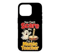 Music Teacher You Can't Scare Me Recorder Halloween Ghost Case for iPhone 16 Pro