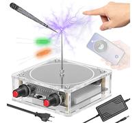 Music Tesla Coil Weytoll Portable Handheld Tesla Coil Speaker BT Speaker ArtificialLightning Generator Electric Arc Generator Scientific Experiment Tesla Coil