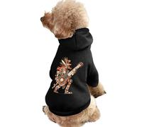Music Tezcatlipoca Lightweight Dog Hoodie Soft Pullover Sweatshirt Warm Pet Clothes for Small Medium Large Dogs Cats