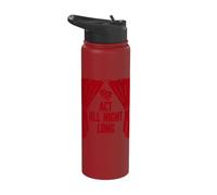 Music Theatre Act All Night Long Actor Broadway Stainless Steel Insulated Water Bottle