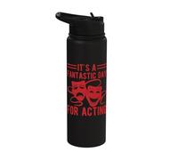 Music Theatre Fantastic Day for Actors Broadway Stainless Steel Insulated Water Bottle