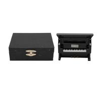 Music Theme Piano Model, Vertical Piano Ornament Toy Home Decoration, Choice for Music Lovers, with Unique Upright Piano Shape