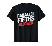 Music Theory Nerd Running Parallel Fifths Diminished Chords T-Shirt