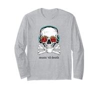 Music Til Death (Graphic) Long Sleeve T-Shirt