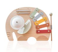 Music Toys - Colorful Sound Kit, Baby Music Set | Xylophone Chime Elephant Toy, Educational Percussion for Nursery Zone, Preschool Music Area, Home Learning Space, Birthday, Playful