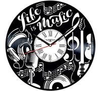 Music Vinyl Record Wall Clock Retro style Wall clock Silent Home Decor Art Special Home Accessories Creative Personality Gift