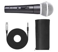Music Voice Microphones - SM 58 Dynamic Cardioid Voice Microphone with Case | Voice Microphone with Dynamic Microphone, Wired Singing Microphone for Women Men Singers