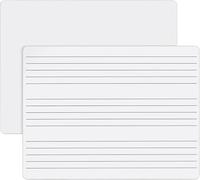 Music Whiteboard Staff Notation, 9" x 12" Double-Sided Dry Erase Lap Board with Erasers, for Student Practice, Teacher Lessons & Portable Classroom Supplies