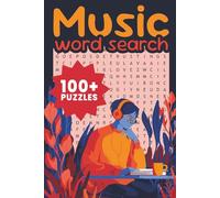 Music Word Search Book: 100+ Music Word Search Puzzle Book | Fun & Entertaining Puzzles for All Ages! | 6x9 Inches | Perfect Gift for Vacations, ... Travel, Festivals, and Relaxing Free Time
