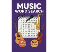 Music Word Search Book for Adults, Kids & Seniors: 50+ Puzzles Featuring Instruments, Genres, Notes, Composers & More | Fun Brain Games for Music ... & Teachers in Easy-to-Read Large Print Format
