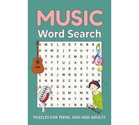 Music Word Search Puzzle Book: Word Searches with Easy to Read Print about Music, Instruments, Genres and More | 6 x 9 inches, 110 pages | 50+ Puzzles ... Gift for Vacations, Holidays and Free Times