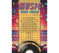 Music Word Search: Word Searches with Easy To Read Print About Music, Instruments, Genres and More | 6x9 Inches, 110 Pages | 50+ Puzzles … Gift for Music Lovers, Birthdays, Holidays, and Free Time