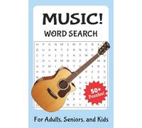 Music Word Search: Word Searches with Easy To Read Print about Music, Instruments, Notes, Rhythm and More! [ 6x9 inches, 110 pages | 50+ puzzles .... ... Music Lovers, Vacations, and Free Time!