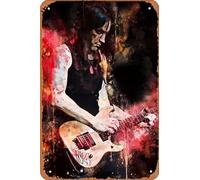 Music World Nuno Bettencourt Metal Tin Sign Poster Vintage Art Wall Decor 12 x 8 inch