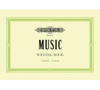 Music Writing Book: A5 landscape 6-stave (PMWB3) (Edition Peters)