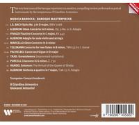 MUSICA BAROCCA-BAROQUE MASTERPIECES CD NEW ALBINONI/BACH/HÄNDEL/PACHELBEL